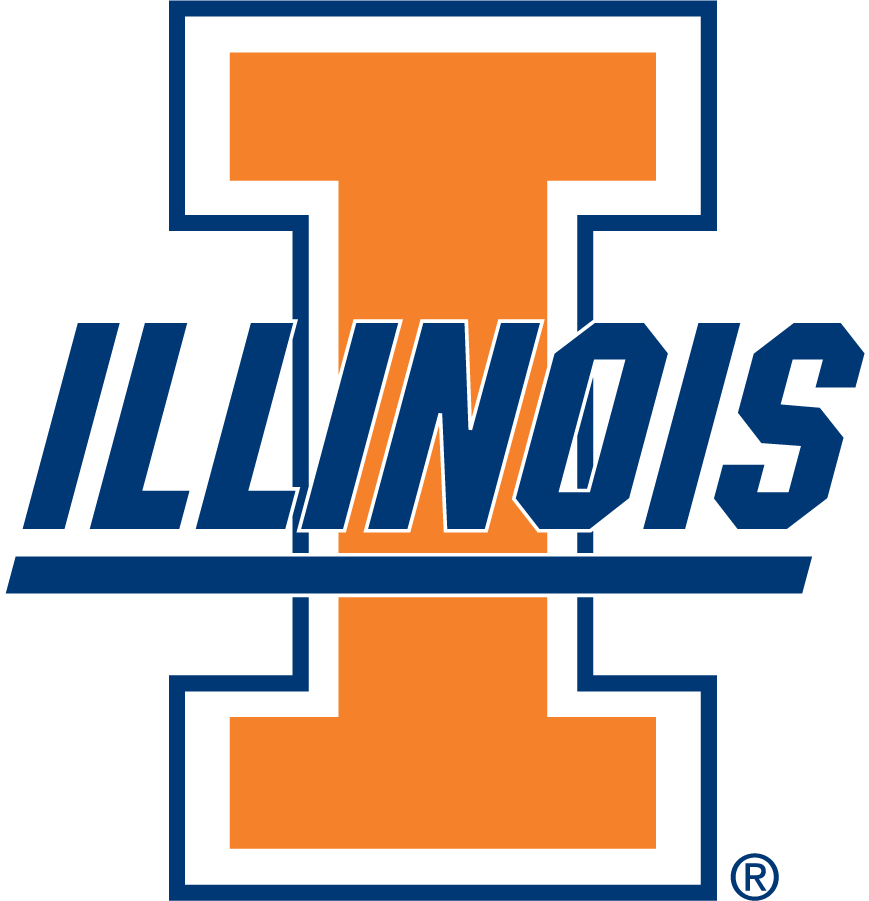 Illinois Fighting Illini 2002-2014 Secondary Logo diy DTF decal sticker